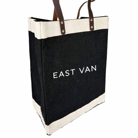 East Van market tote bag Vancouver reusable shopping bag