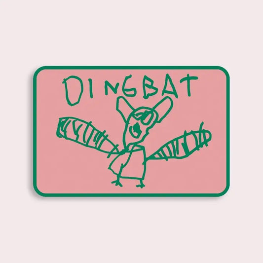 Stay Home Club - Dingbat Sticker