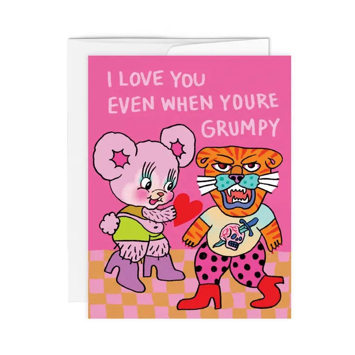 Paperole - Grumpy Love Card