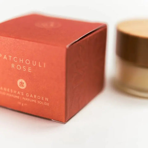 Ganesha's Garden Patchouli Rose Solid Perfume