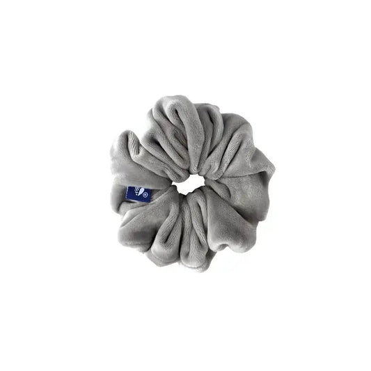 Kokoro - Haze Grey Velvet Mini Scrunchie