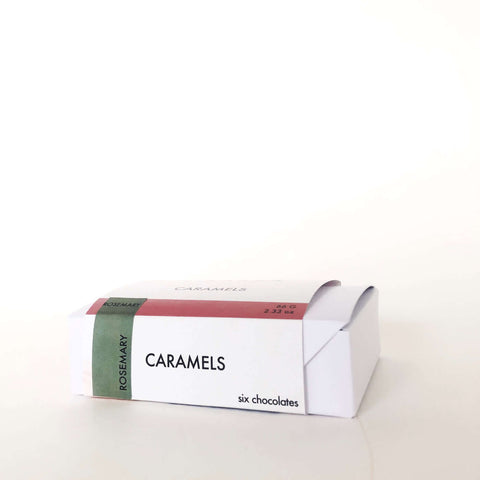 Zimt Rosemary Vegan Caramels – Organic Caramels Coated in Dark Chocolate with Rosemary, Made in Vancouver – Available at The Local Boom