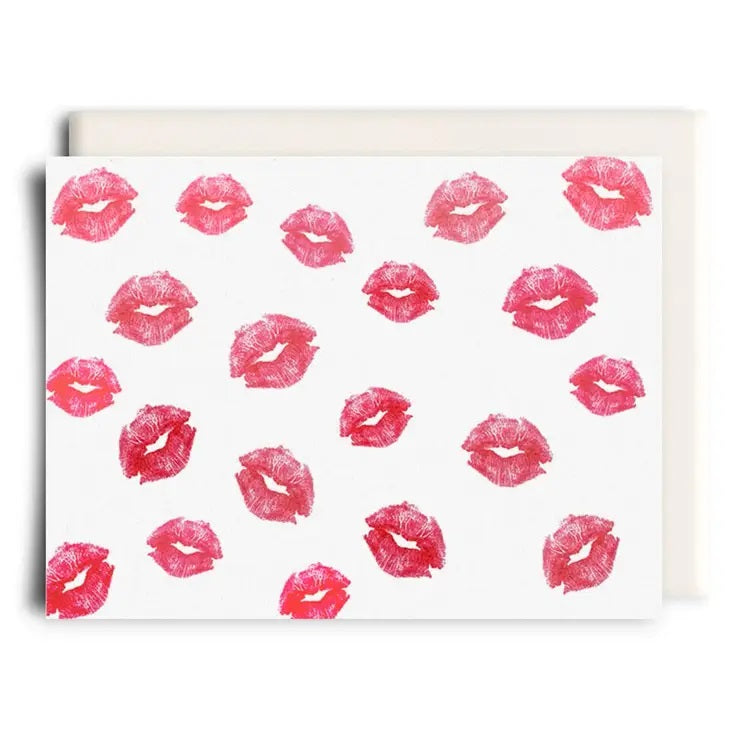 Inkwell Cards - Kisses Love Card
