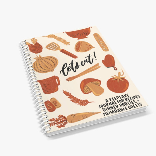 Let's Eat - Keepsake Journal for Recipes