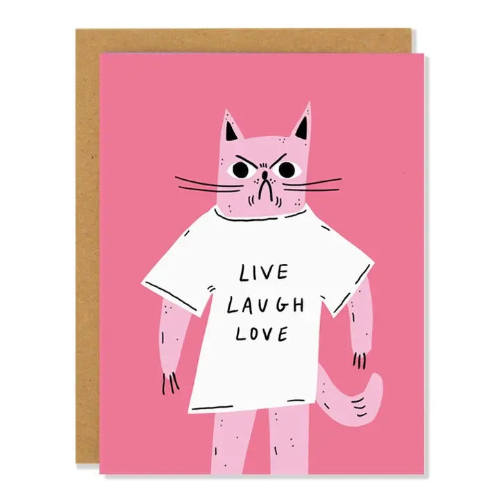 Badger & Burke - Live Laugh Love Card