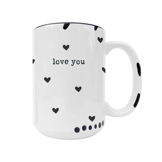 Love you Heart Mug