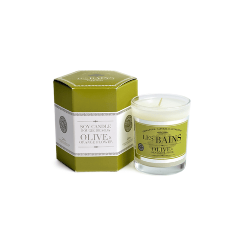 Olive & Orange Flower Soy Candle Vancouver