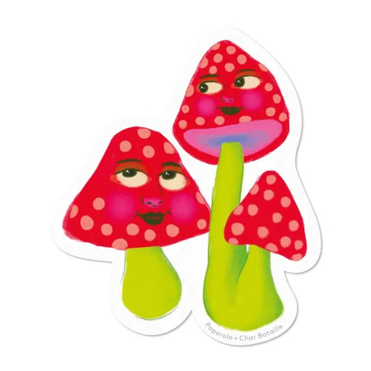 Paperole - Mushroom Sticker