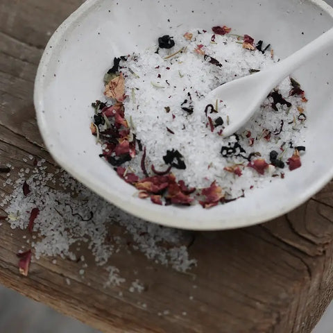 Ocean Goddess Bath Tea in bowl