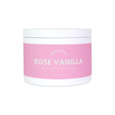 Rose Vanilla Candle