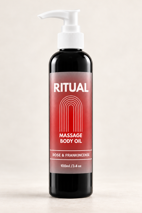Ritual Massage Oil - Rose + Frankincense