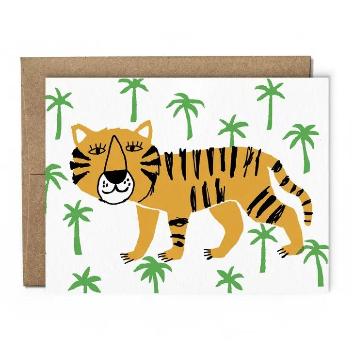 Paperole - Tiger Multipurpose Greeting Card