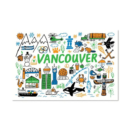 Paperole - Vancouver Themed Post Card