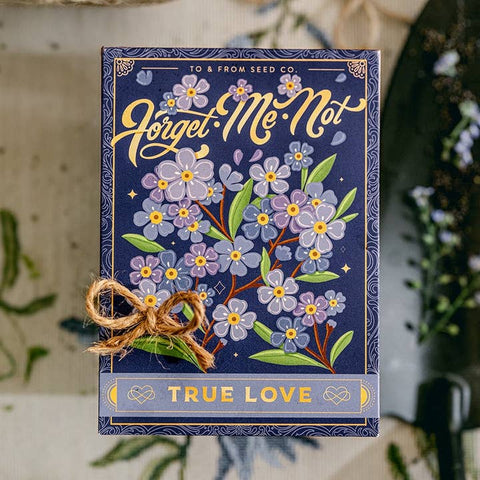 Forget me not seeds Canada true love packet