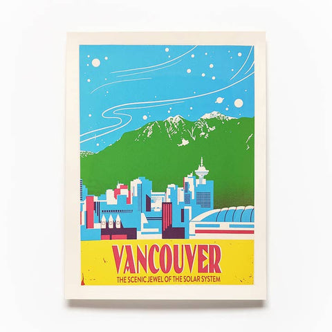 Vancouver Screen Art Print
