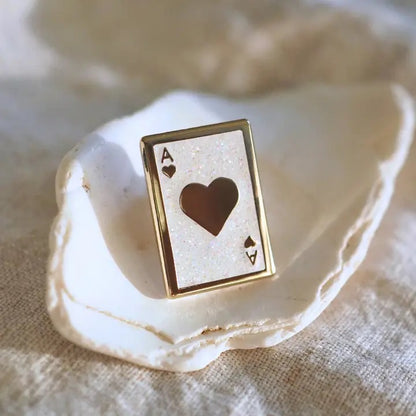 Ace of Hearts Pin