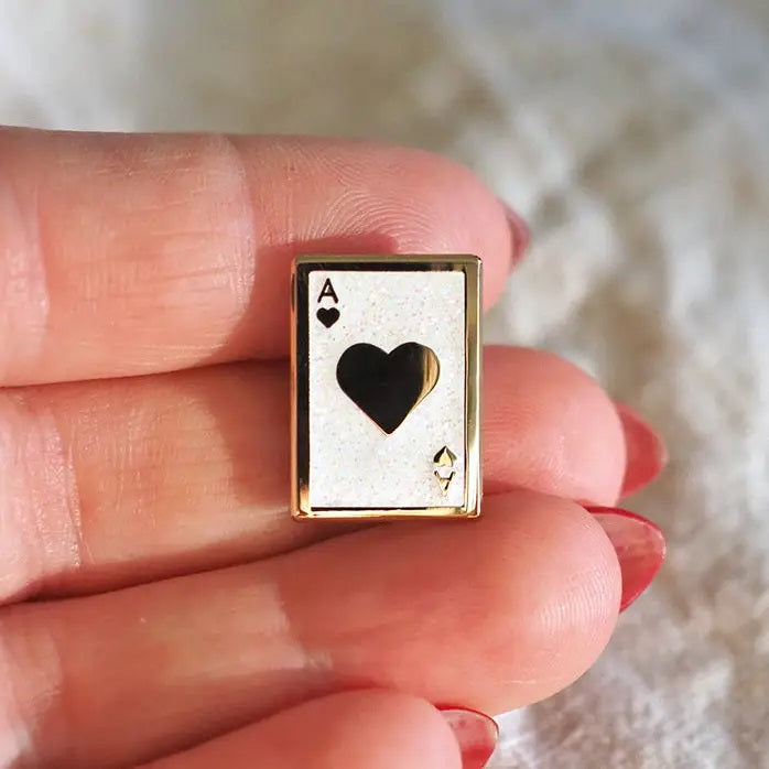 Ace of Hearts Pin