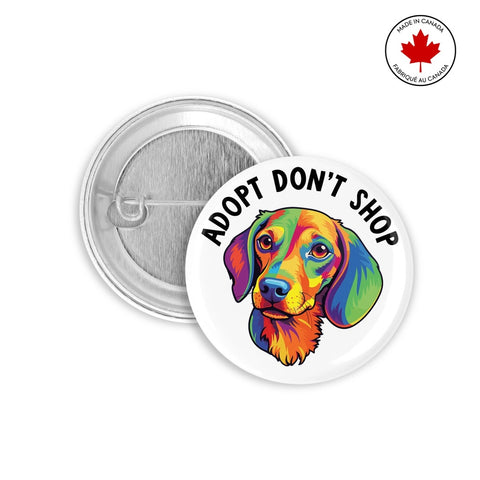 Adopt Don't Shop Pin