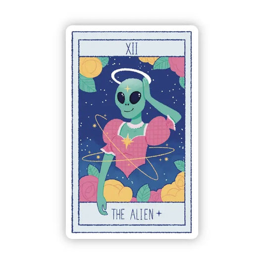 Alien Tarot Sticker