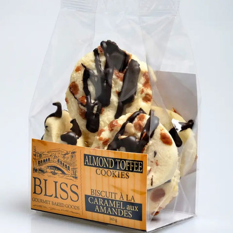 Bliss Gourmet Baked Goods - Almond Toffee Cookies