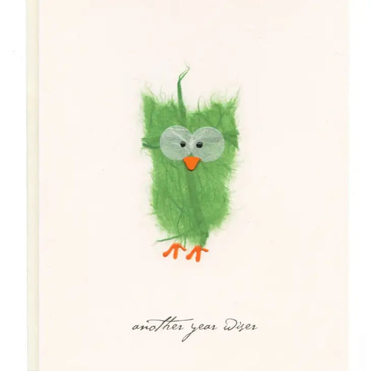 Flaunt Cards - Wiser Bird Birthday Card