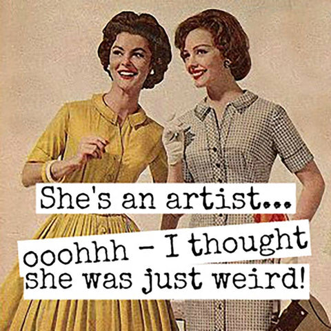 She's An Artist Magnet