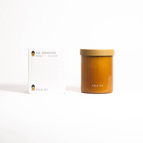 The Beekeeper Glass Candle