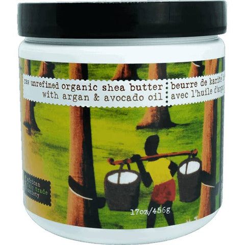 shea butter with avocado and argan oil