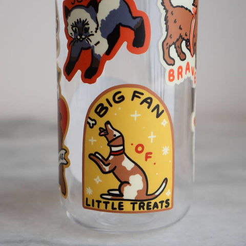 Big Fan of Little Treats Sticker - Sticker - Stay Home Club