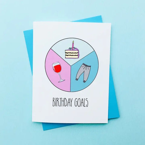 Birthday Goals Card