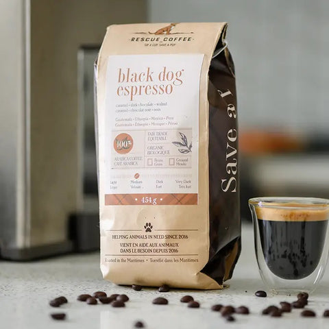 Black Dog Organic Espresso Whole Beans