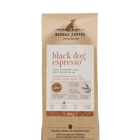 Black Dog Organic Espresso Whole Beans