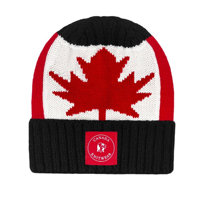 Canada Knitwear - Maple Leaf black Beanie