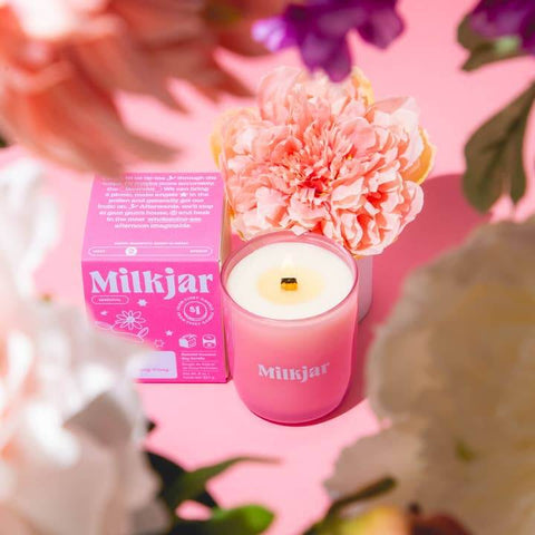 Bloom Candle - Candle - Milk Jar