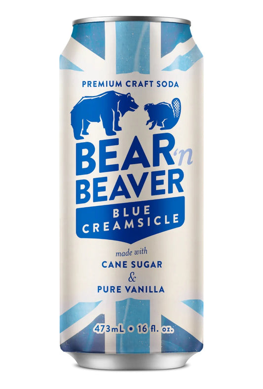 Bear & Beaver - Blue Creamsicle Craft Soda