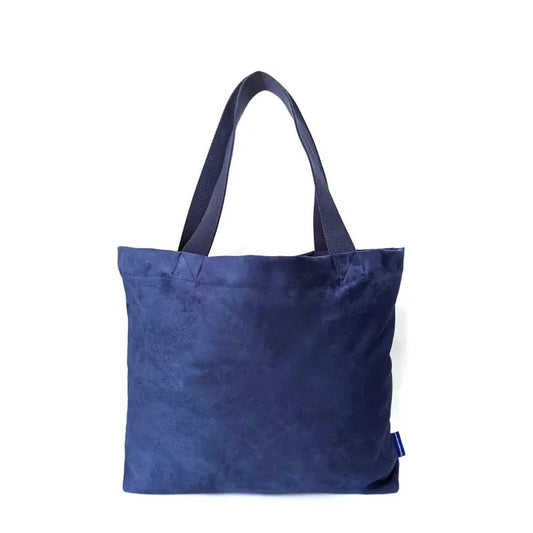 Kokoro - The Essential Tote Bag (Dark Blue Suede)