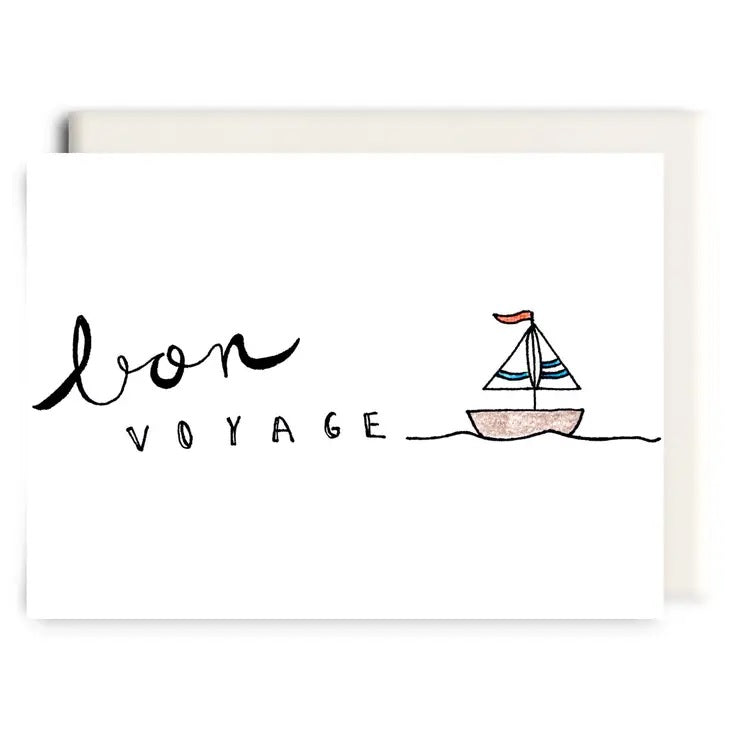 Inkwell Cards - Bon Voyage Card