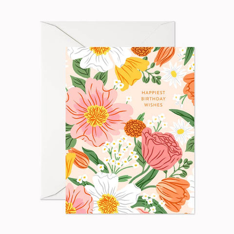 Sunpetal Happiest Birthday Wishes Greeting Card