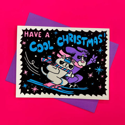 Have A Cool Christmas Greeting Card