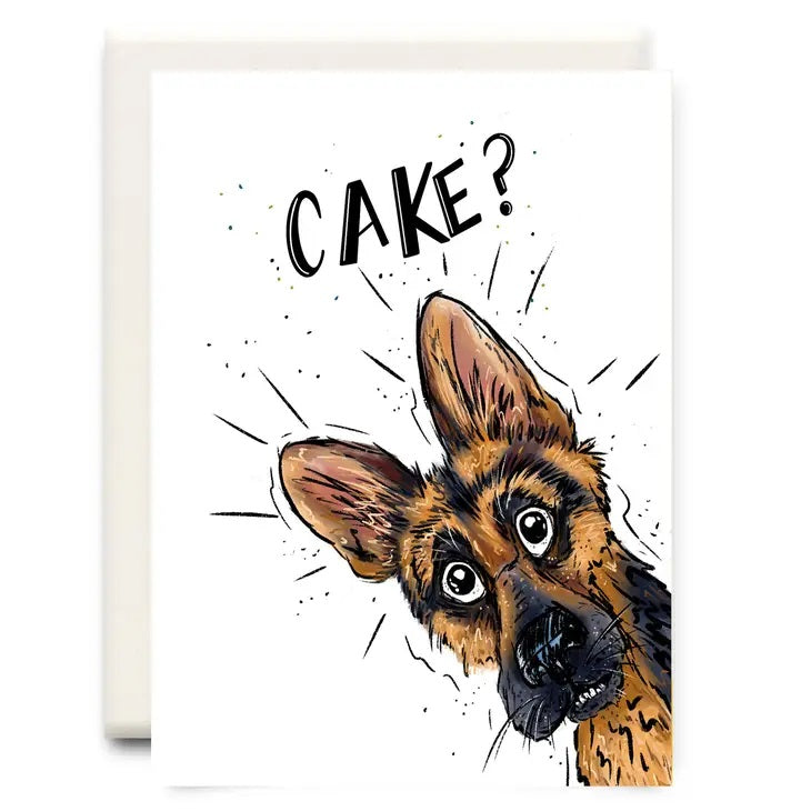 Inkwell Cards - Cake Birthday Card