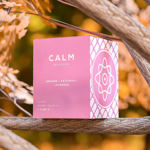 Calm Bath Bomb - Bath Bomb - Bare Skin Bar