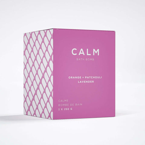 Calm Bath Bomb - Bath Bomb - Bare Skin Bar