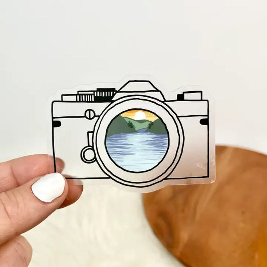 Camera Landscape Sticker