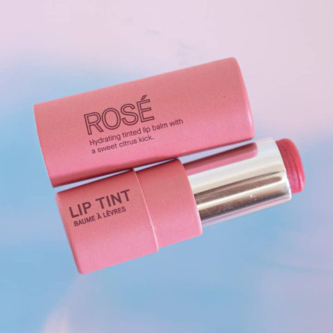 rose tinted lip balm