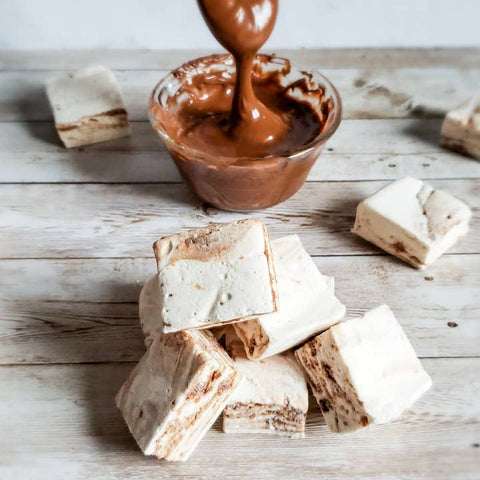 chocolate hazelnut marshmallows artisan