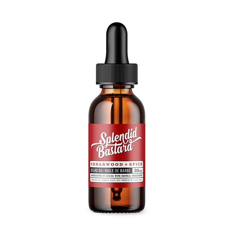 cedarwood beard oil by splendid bastard