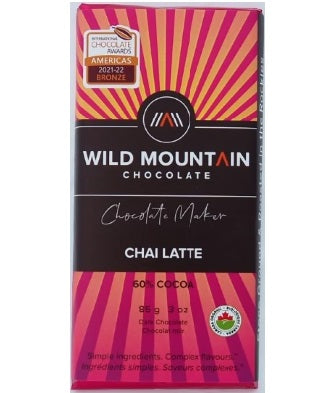 Wild Mountain Chocolate - Chai Latte (60%)