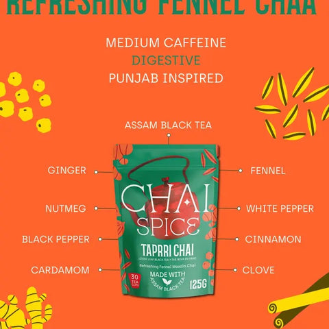 Taprri Chai - Fennel Masala Chai