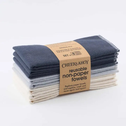 Cheeks Ahoy - Charcoal Neutrals Unpaper Towels