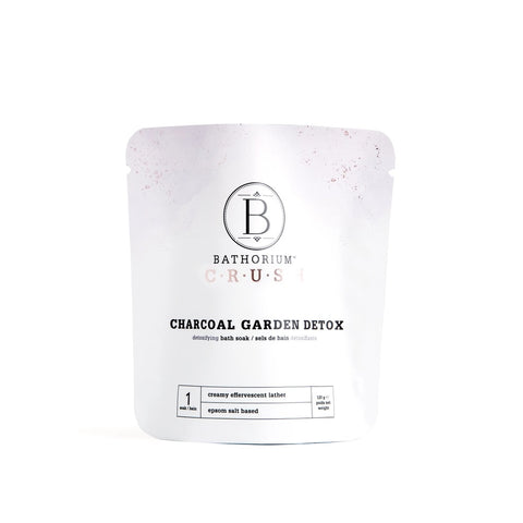 Bathorium - Charcoal Garden Detox Crush Bath Soak